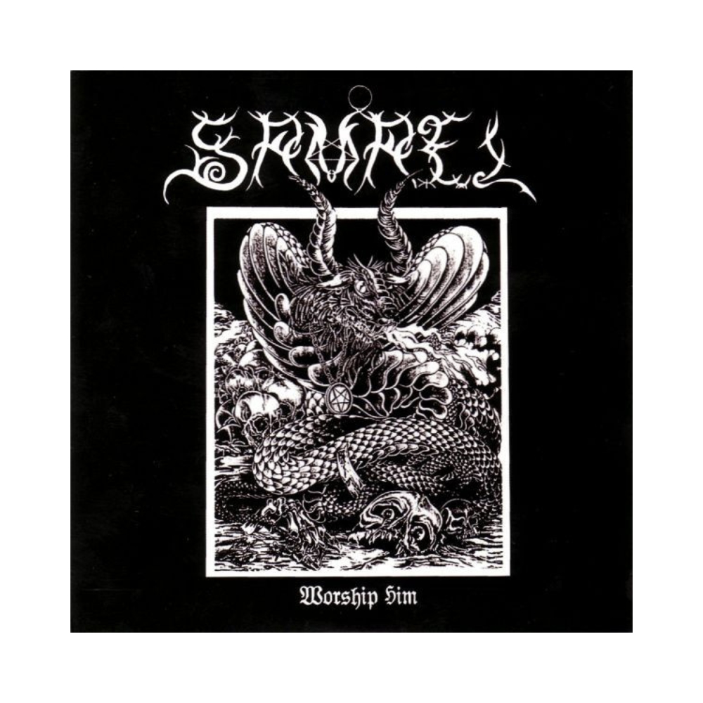 SAMAEL - Worship Him (LP, wine red/black marbled, 180g, 2021)